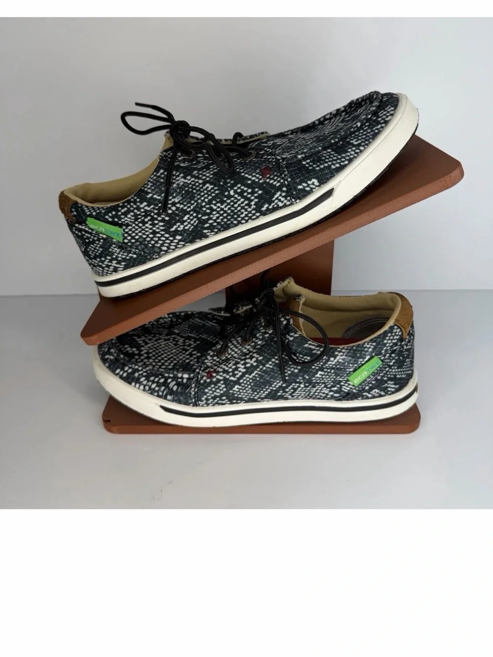 TWISTED X Womens Kicks Sz 6.5 WCA0045 Snake Print Sneaker Casual Shoes